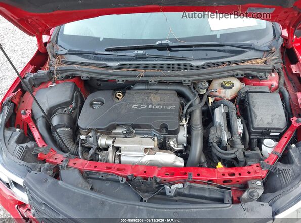 1G1BC5SM4G7238098 2016 CHEVROLET CRUZE Red Հետևի տեսք