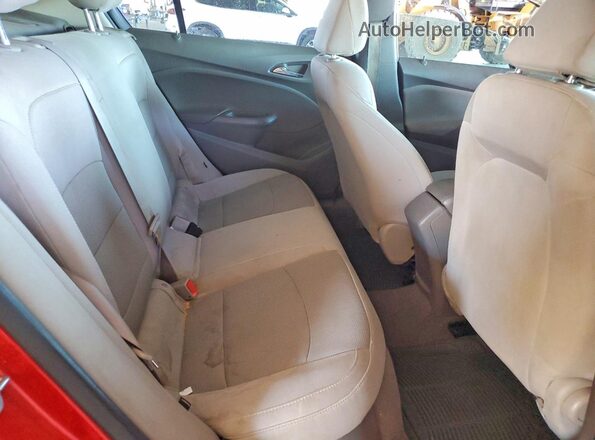 1G1BC5SM4G7325080 2016 CHEVROLET CRUZE Red უკანა სავარძლების ხედი