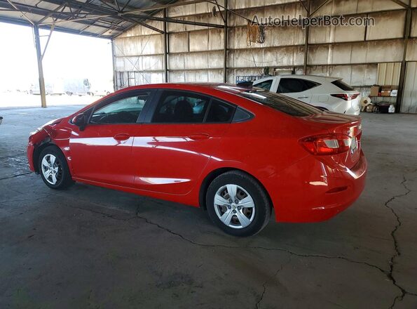 1G1BC5SM4G7325080 2016 CHEVROLET CRUZE Red უკანა მარცხენა