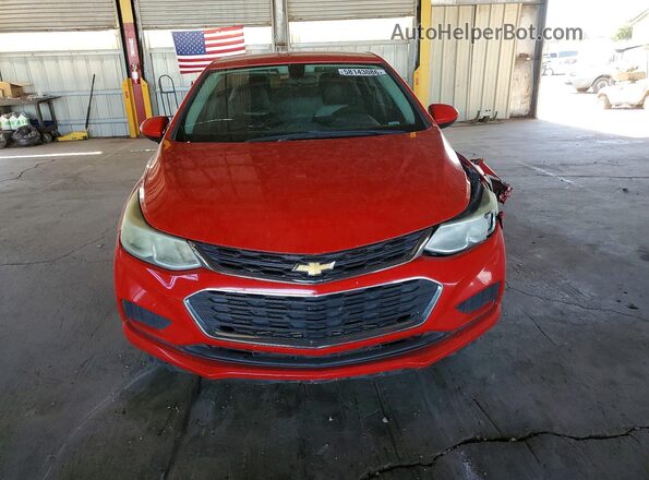 1G1BC5SM4G7325080 2016 CHEVROLET CRUZE Red წინა ხედი