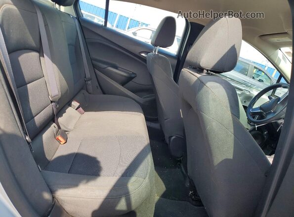 1G1BC5SM4H7156261 2017 CHEVROLET CRUZE Silver Rear seats view