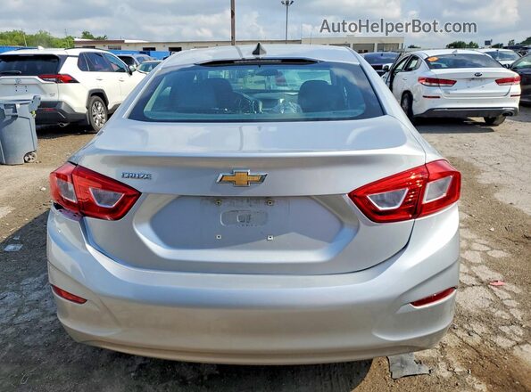 1G1BC5SM4H7156261 2017 CHEVROLET CRUZE Silver Rear view