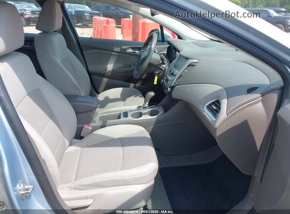 1G1BC5SM4H7193651 2017 CHEVROLET CRUZE Silver Widok wnętrza z przodu