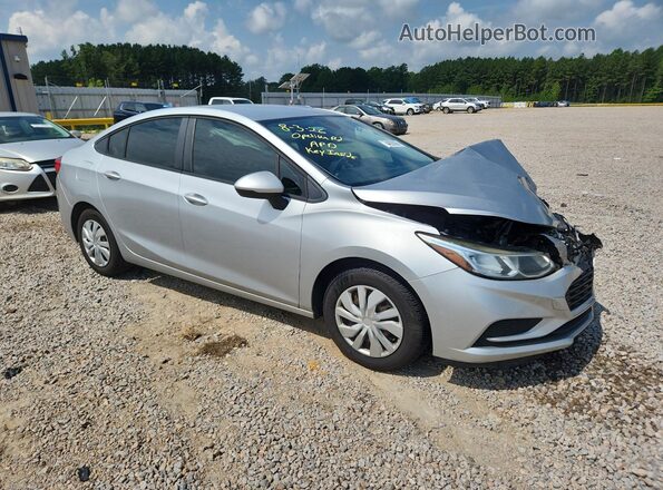 1G1BC5SM4J7215170 2018 CHEVROLET CRUZE Silver Передня права чверть