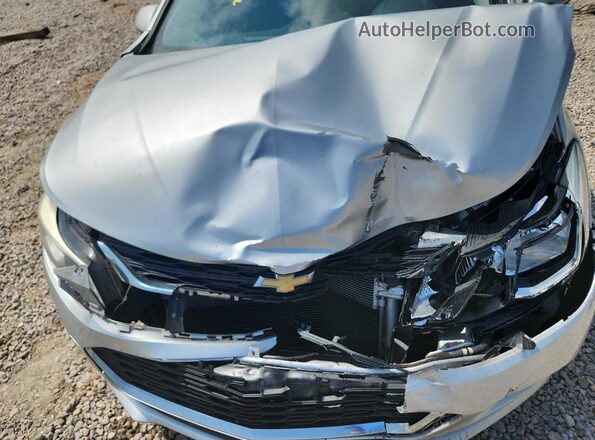 1G1BC5SM4J7215170 2018 CHEVROLET CRUZE Silver Вид задньої частини салону