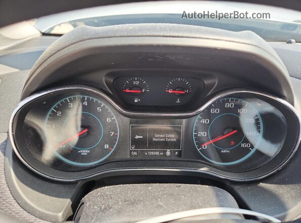 1G1BC5SM4J7215170 2018 CHEVROLET CRUZE Silver Вид щитка приладів