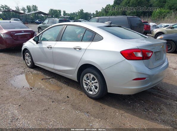 1G1BC5SM4K7150256 2019 CHEVROLET CRUZE Silver Rear left