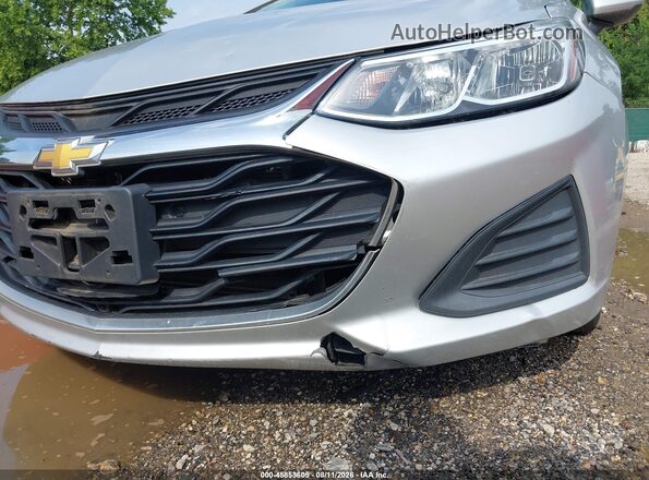 1G1BC5SM4K7150256 2019 CHEVROLET CRUZE Silver Front view