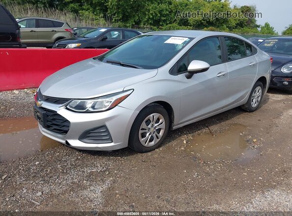 1G1BC5SM4K7150256 2019 CHEVROLET CRUZE Silver Front left