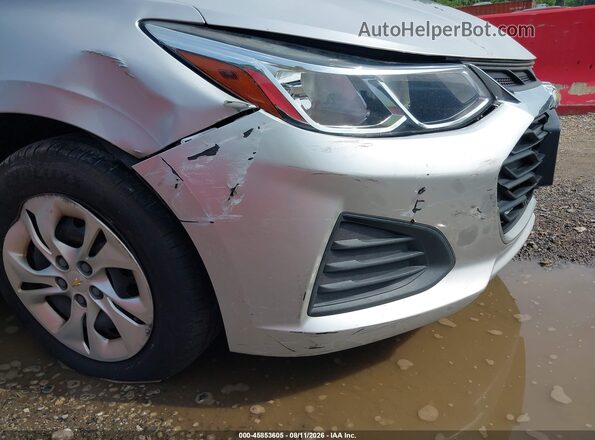 1G1BC5SM4K7150256 2019 CHEVROLET CRUZE Silver 