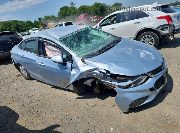 1G1BC5SM5H7144331 2017 CHEVROLET CRUZE Silver Передня права чверть