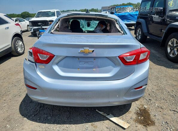 1G1BC5SM5H7144331 2017 CHEVROLET CRUZE Silver Вид ззаду