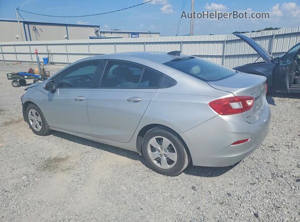 1G1BC5SM5H7219092 2017 CHEVROLET CRUZE Silver Trasero izquierdo