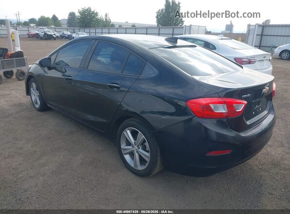 1G1BC5SM5H7229959 2017 CHEVROLET CRUZE Черный Задняя левая четверть