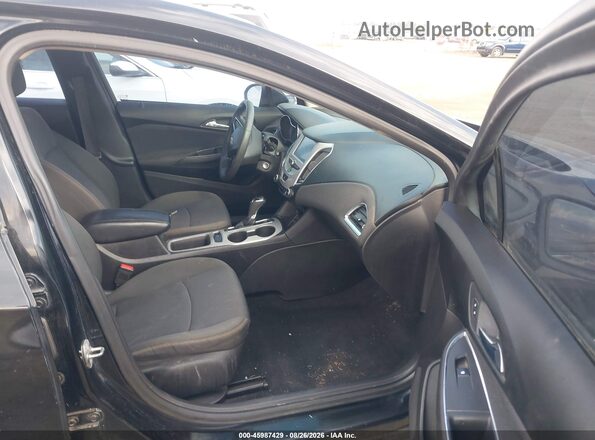 1G1BC5SM5H7229959 2017 CHEVROLET CRUZE Черный Вид салона спереди