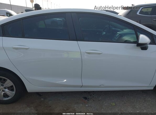1G1BC5SM5J7186777 2018 CHEVROLET CRUZE Белый Вид задней части салона