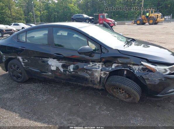 1G1BC5SM6J7111036 2018 CHEVROLET CRUZE Black წინა ხედი
