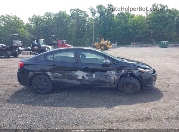 1G1BC5SM6J7111036 2018 CHEVROLET CRUZE Black უკანა სალონის ხედი