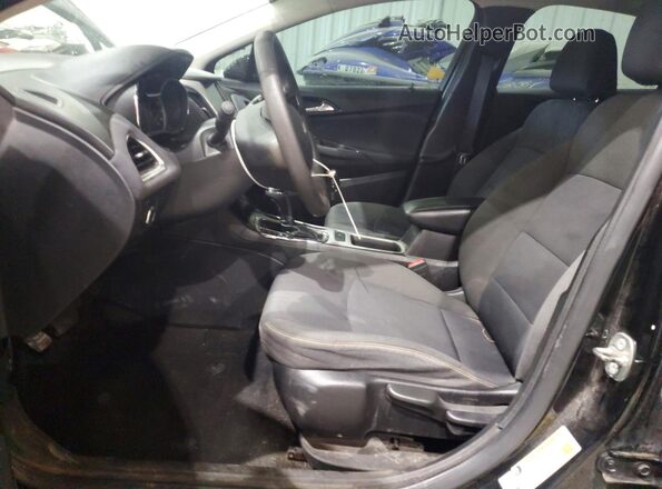 1G1BC5SM6J7130282 2018 CHEVROLET CRUZE Black Вид салону спереду