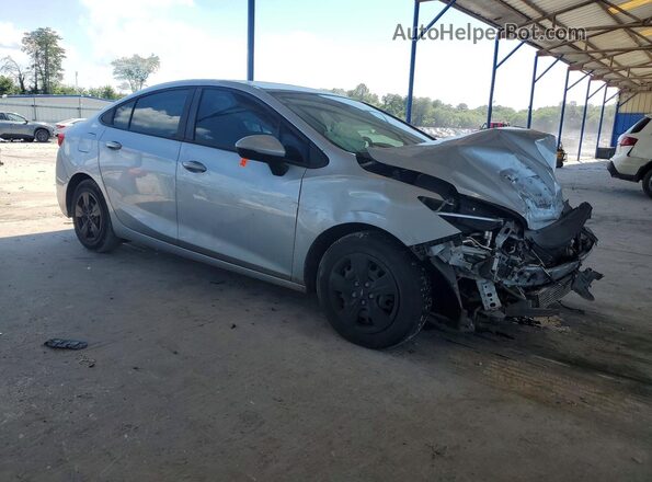 1G1BC5SM7H7164239 2017 CHEVROLET CRUZE Silver Przód prawy
