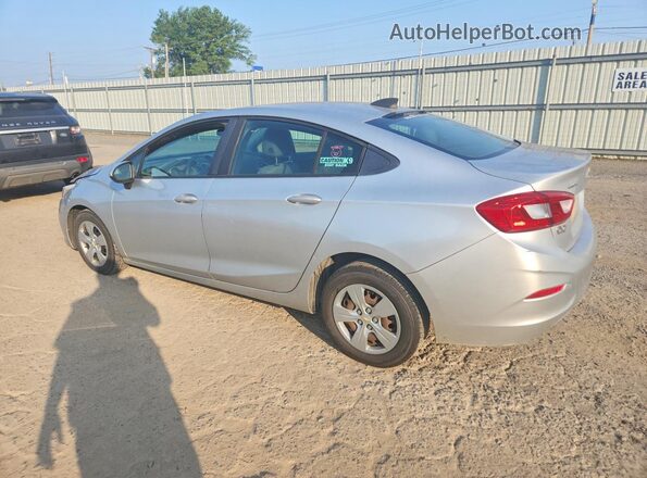 1G1BC5SM7J7143770 2018 CHEVROLET CRUZE Серебряный Задняя левая четверть