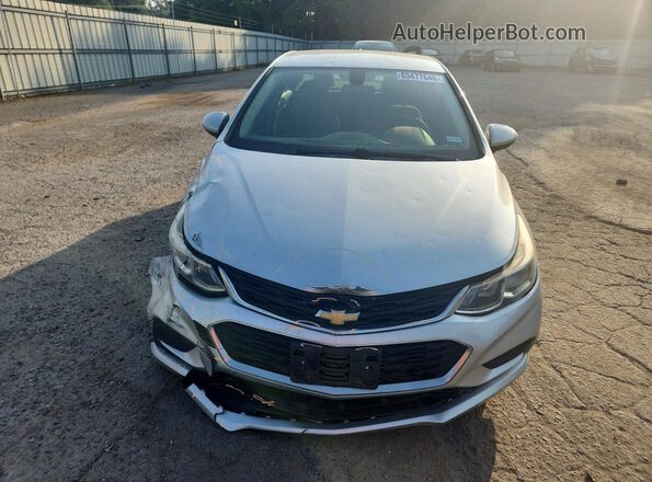 1G1BC5SM7J7143770 2018 CHEVROLET CRUZE Серебряный Вид спереди
