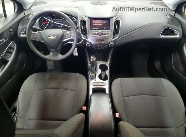 1G1BC5SM7K7136707 2019 CHEVROLET CRUZE White Dashboard view