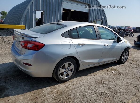 1G1BC5SM8H7236503 2017 CHEVROLET CRUZE Silver Widok z tyłu