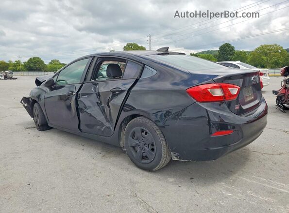 1G1BC5SM8J7226835 2018 CHEVROLET CRUZE Black Trasero izquierdo