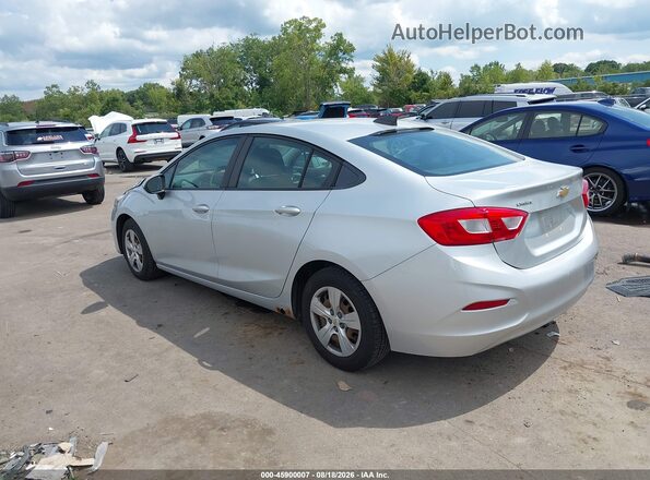 1G1BC5SM9G7253373 2016 CHEVROLET CRUZE Silver Задня ліва чверть