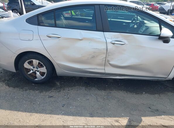 1G1BC5SM9G7263756 2016 CHEVROLET CRUZE Gray Vista frontal