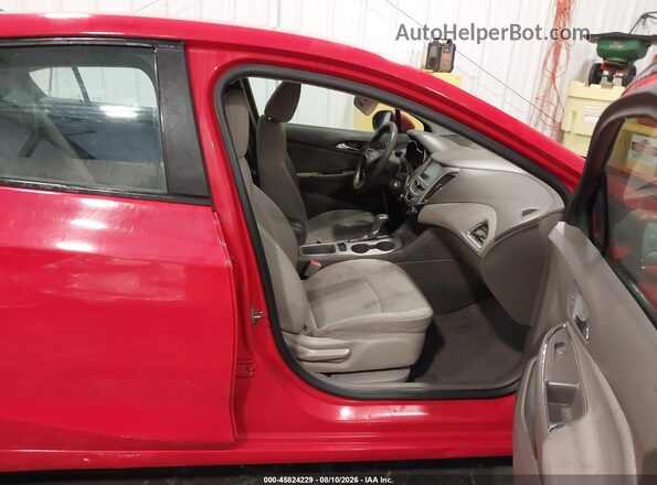 1G1BC5SM9G7315984 2016 CHEVROLET CRUZE Red Вид салону спереду