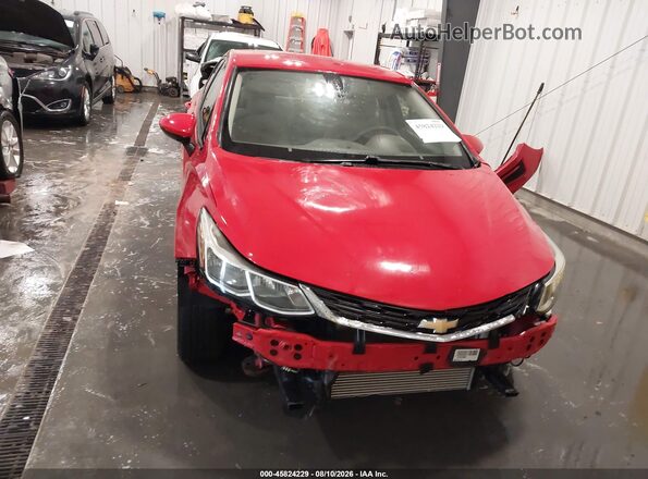 1G1BC5SM9G7315984 2016 CHEVROLET CRUZE Red Вид задньої частини салону