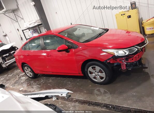 1G1BC5SM9G7315984 2016 CHEVROLET CRUZE Red Панорамний вид салону 360°