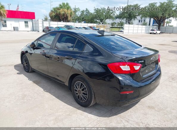 1G1BC5SM9G7325737 2016 CHEVROLET CRUZE Black Trasero izquierdo