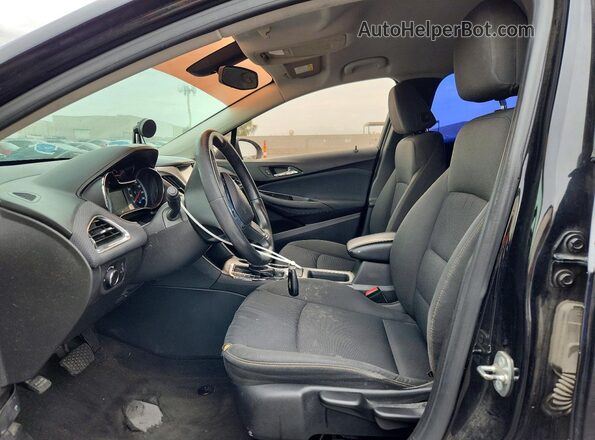 1G1BC5SMXG7237585 2016 CHEVROLET CRUZE Black Вид салону спереду