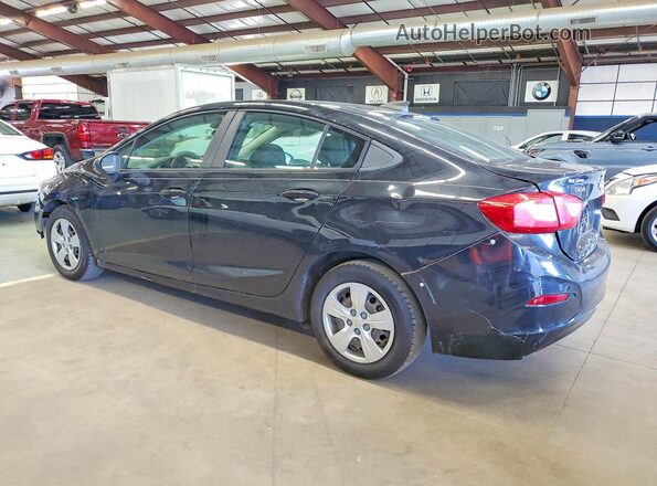 1G1BC5SMXG7246416 2016 CHEVROLET CRUZE Black უკანა მარცხენა