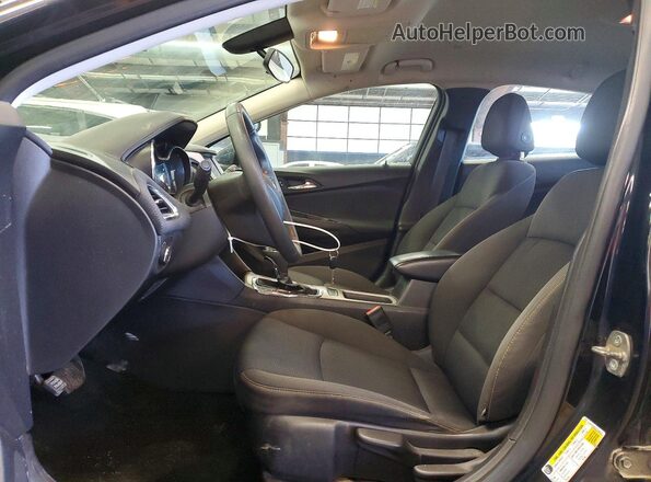 1G1BC5SMXG7246416 2016 CHEVROLET CRUZE Black წინა სალონის ხედი