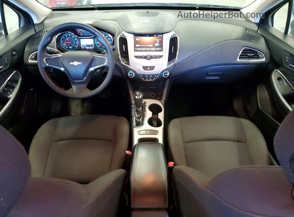 1G1BC5SMXG7246416 2016 CHEVROLET CRUZE Black წინა პანელის ხედი