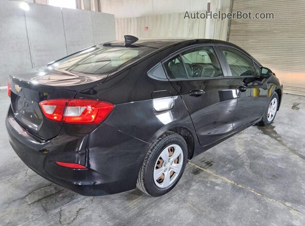 1G1BC5SMXJ7172292 2018 CHEVROLET CRUZE Black Задня права чверть
