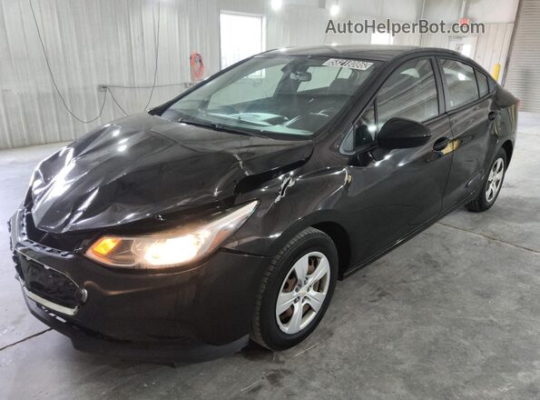 1G1BC5SMXJ7172292 2018 CHEVROLET CRUZE Black 