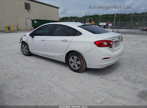 1G1BC5SMXJ7225962 2018 CHEVROLET CRUZE White Tył lewy