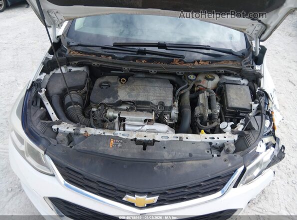 1G1BC5SMXJ7225962 2018 CHEVROLET CRUZE White Widok z tyłu
