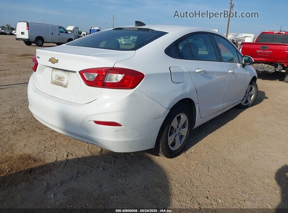 1G1BC5SMXJ7239439 2018 CHEVROLET CRUZE White უკანა მარჯვენა