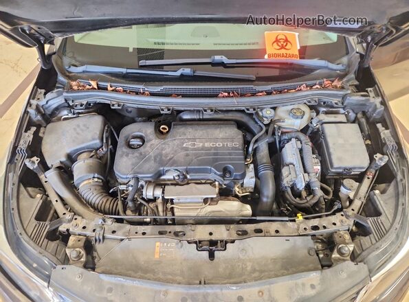 1G1BE5SM0G7311798 2016 CHEVROLET CRUZE Gray Widok wnętrza z tyłu