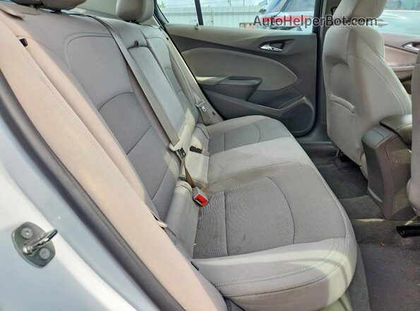 1G1BE5SM0G7313633 2016 CHEVROLET CRUZE White უკანა სავარძლების ხედი