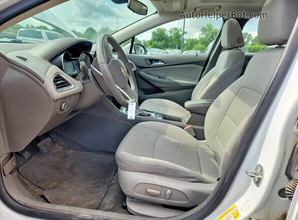 1G1BE5SM0G7313633 2016 CHEVROLET CRUZE White წინა სალონის ხედი