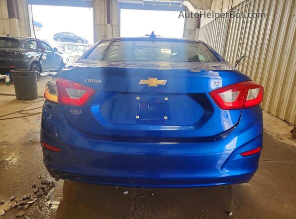 1G1BE5SM0G7318475 2016 CHEVROLET CRUZE Blue უკანა ხედი
