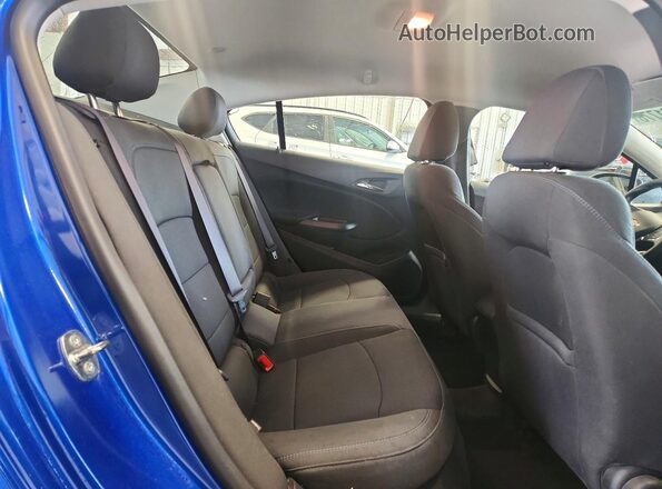 1G1BE5SM0G7318475 2016 CHEVROLET CRUZE Blue უკანა სავარძლების ხედი