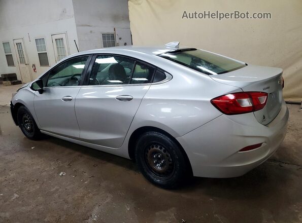 1G1BE5SM0J7187099 2018 CHEVROLET CRUZE Silver Trasero izquierdo